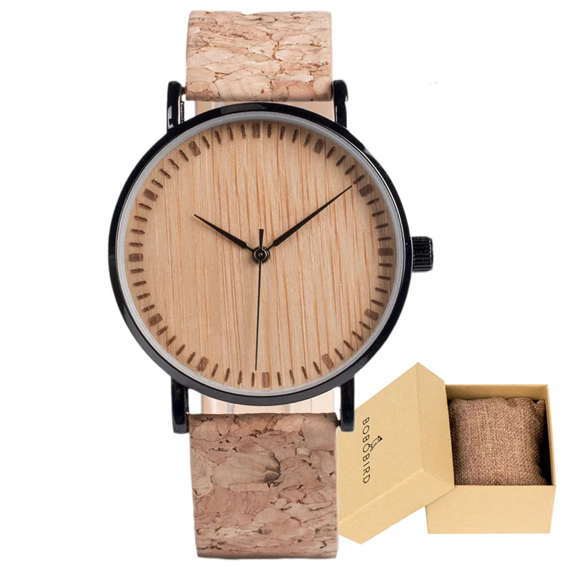 BOBO BIRD Watch for Men and Women Daily Use Handmade Quartz Watches  Support OEM Customized Dropshipping