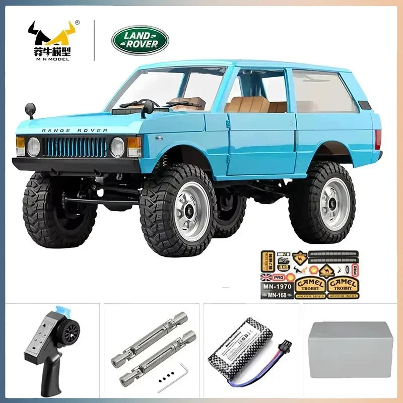 Yien MN MN82 1:12 Retro Rc Car With LED Lights Full-scale Simulation LC79 Professional 4WD Remote Control Pickup RC Truck Model Toys