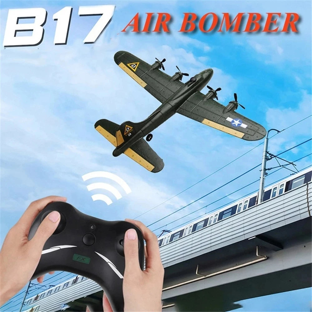 Fremego FX817 B17 RC Airplane Aircraft Remote Control Plane Fixed-Wing 2.4GHz Glider EPP Foam RTF RC Plane