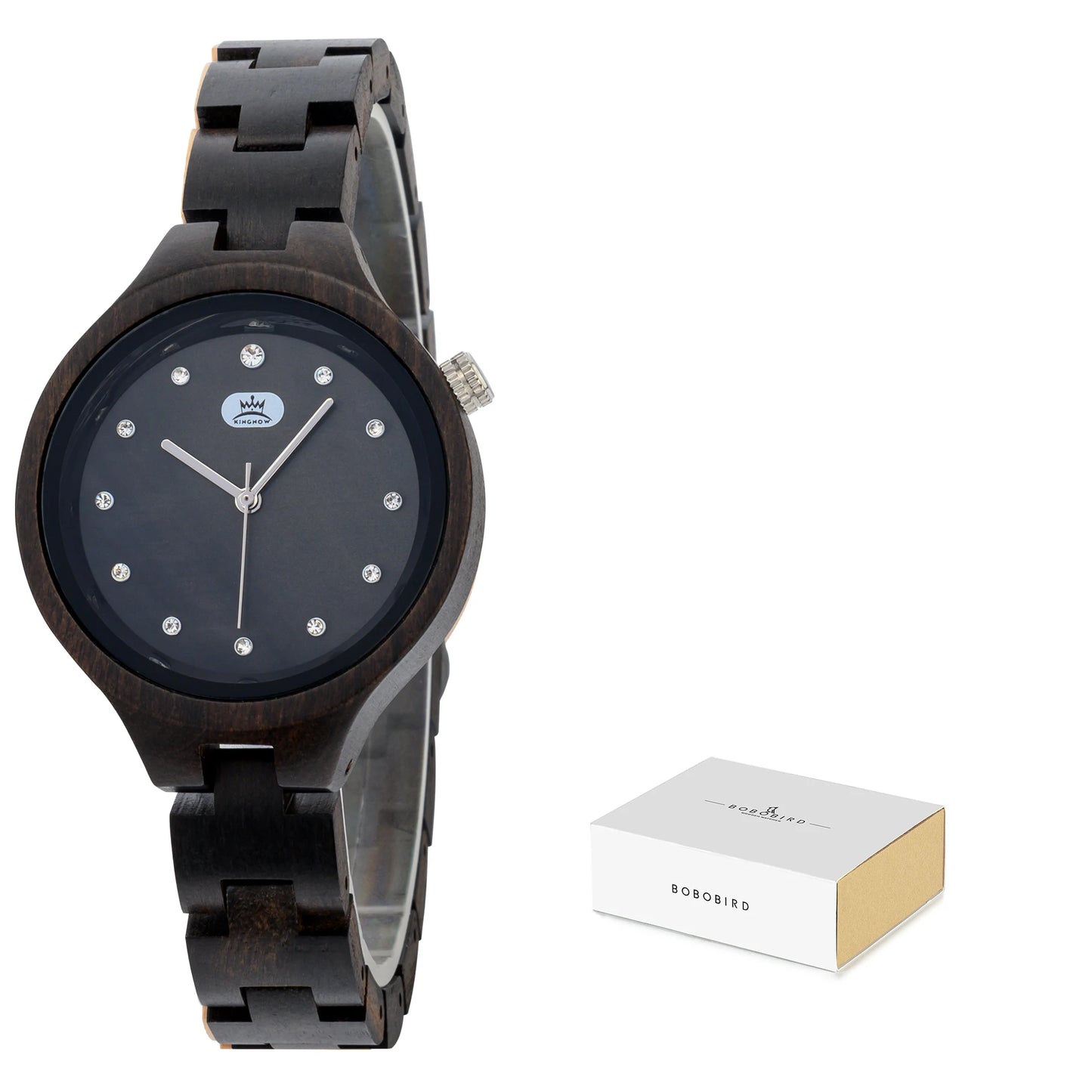 BOBO BIRD Wood Watches for Women Nature Lightweight Engraved Wooden Watch Simple Lady Quartz Wristwatch Custom Gift for Her