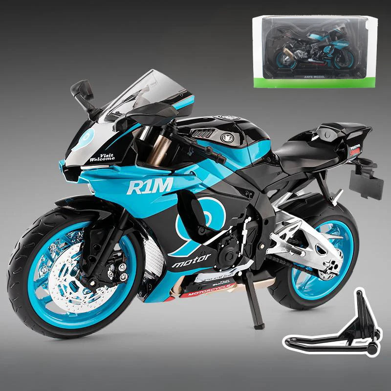 Makeda 1:9 Yamaha YZF-R1M Diecast Motorcycle Model Sound＆Light