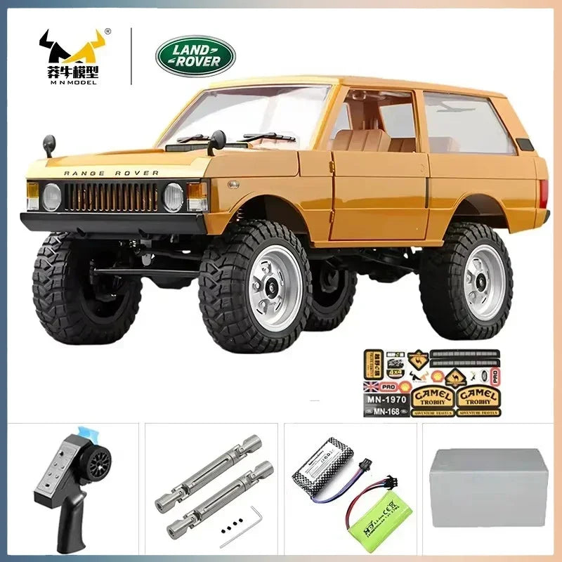 Yien MN MN82 1:12 Retro Rc Car With LED Lights Full-scale Simulation LC79 Professional 4WD Remote Control Pickup RC Truck Model Toys