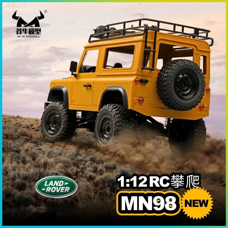 MN Land Rover Defender 1:12 Scale RTG RC Car 2.4G 4WD MN99S MN98 MN99 Defender Remote Control Pickup