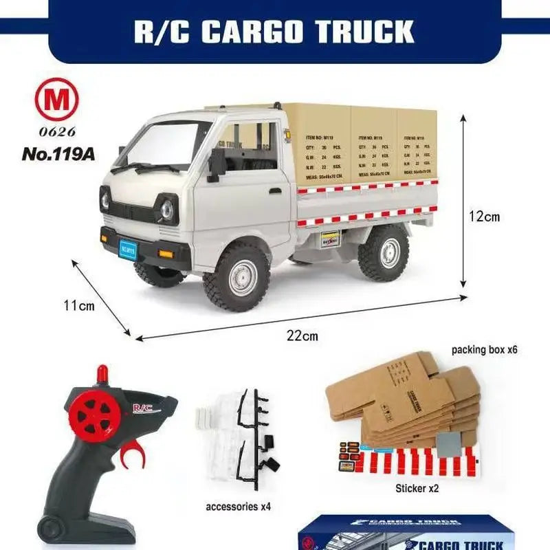 RTBXF WPL D12 RC Cargo Truck