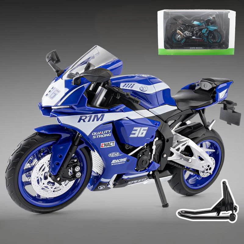 Makeda 1:9 Yamaha YZF-R1M Diecast Motorcycle Model Sound＆Light