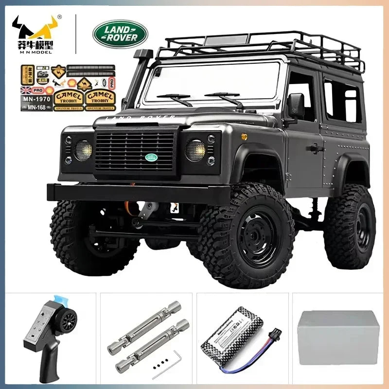 Yien MN MN82 1:12 Retro Rc Car With LED Lights Full-scale Simulation LC79 Professional 4WD Remote Control Pickup RC Truck Model Toys