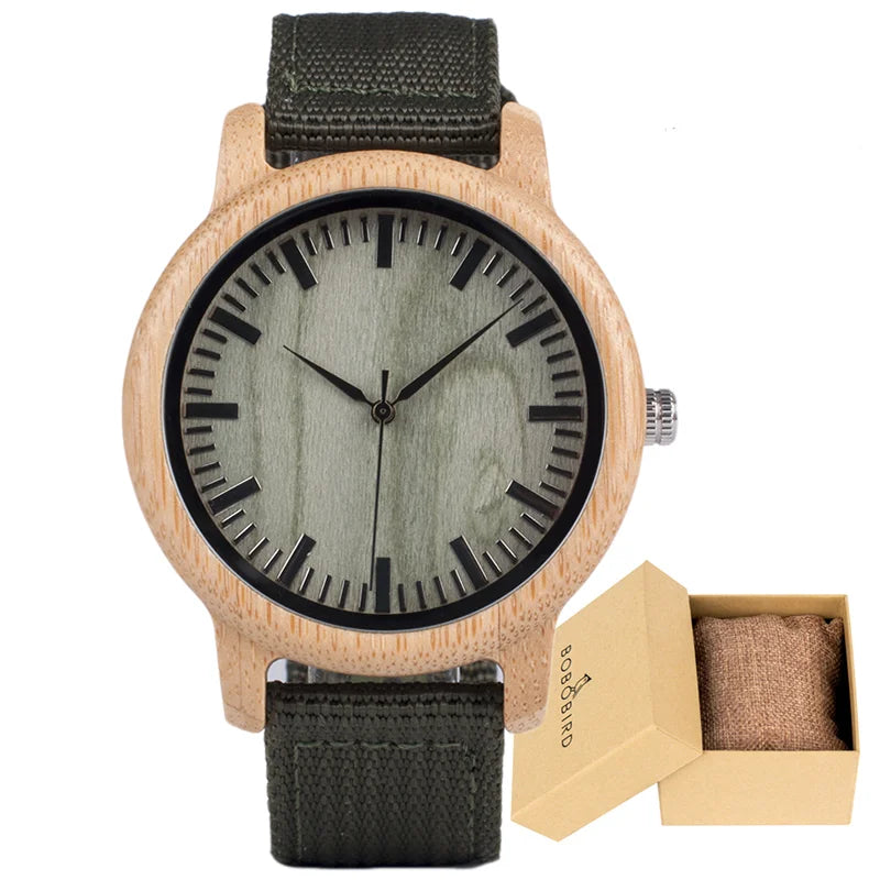 BOBO BIRD Watch for Men and Women Daily Use Handmade Quartz Watches  Support OEM Customized Dropshipping