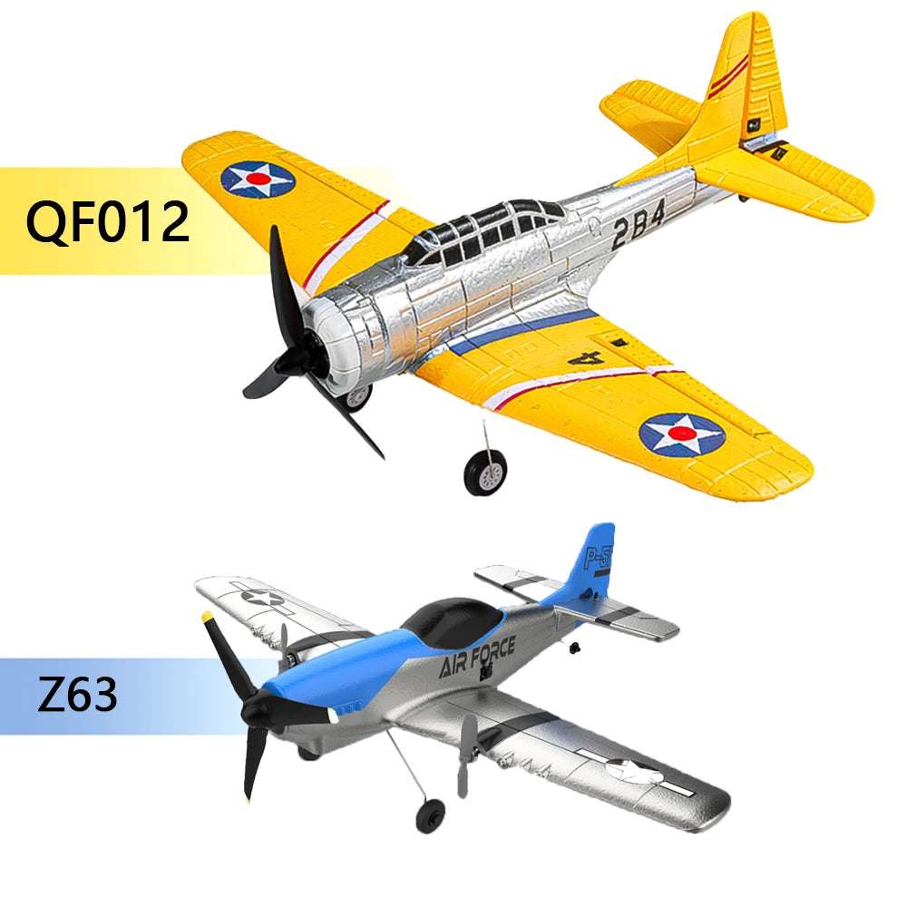 Jikefun Z63  QF012 Four Channel RC Plane 2.4G Remote Control Stunt Aircraft EPP Fixed Wing Model Foam Toy Aircraft Gift For Adults and Children