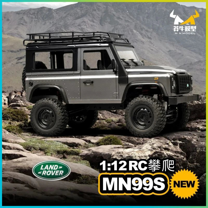 MN Land Rover Defender 1:12 Scale RTG RC Car 2.4G 4WD MN99S MN98 MN99 Defender Remote Control Pickup