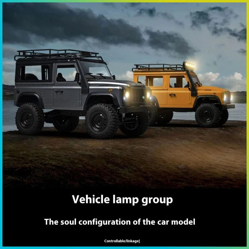 MN Land Rover Defender 1:12 Scale RTG RC Car 2.4G 4WD MN99S MN98 MN99 Defender Remote Control Pickup