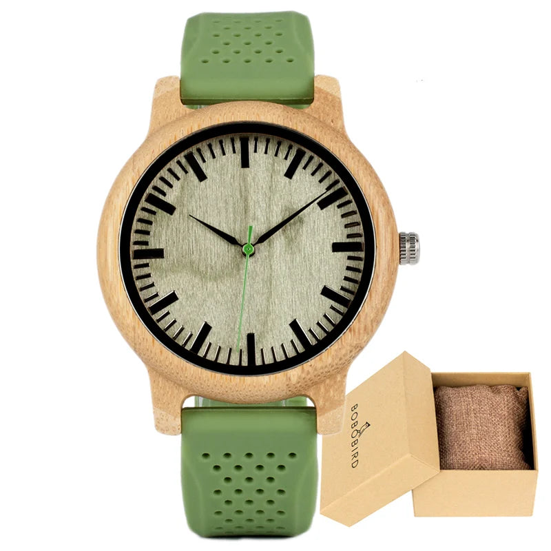 BOBO BIRD Watch for Men and Women Daily Use Handmade Quartz Watches  Support OEM Customized Dropshipping