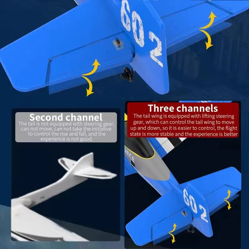 KF602 RC Plane 2.4GHz Radio Control Glider Foam Fighter Jet Professional Model Aircraft Outdoor Toys for Children Boys Gifts