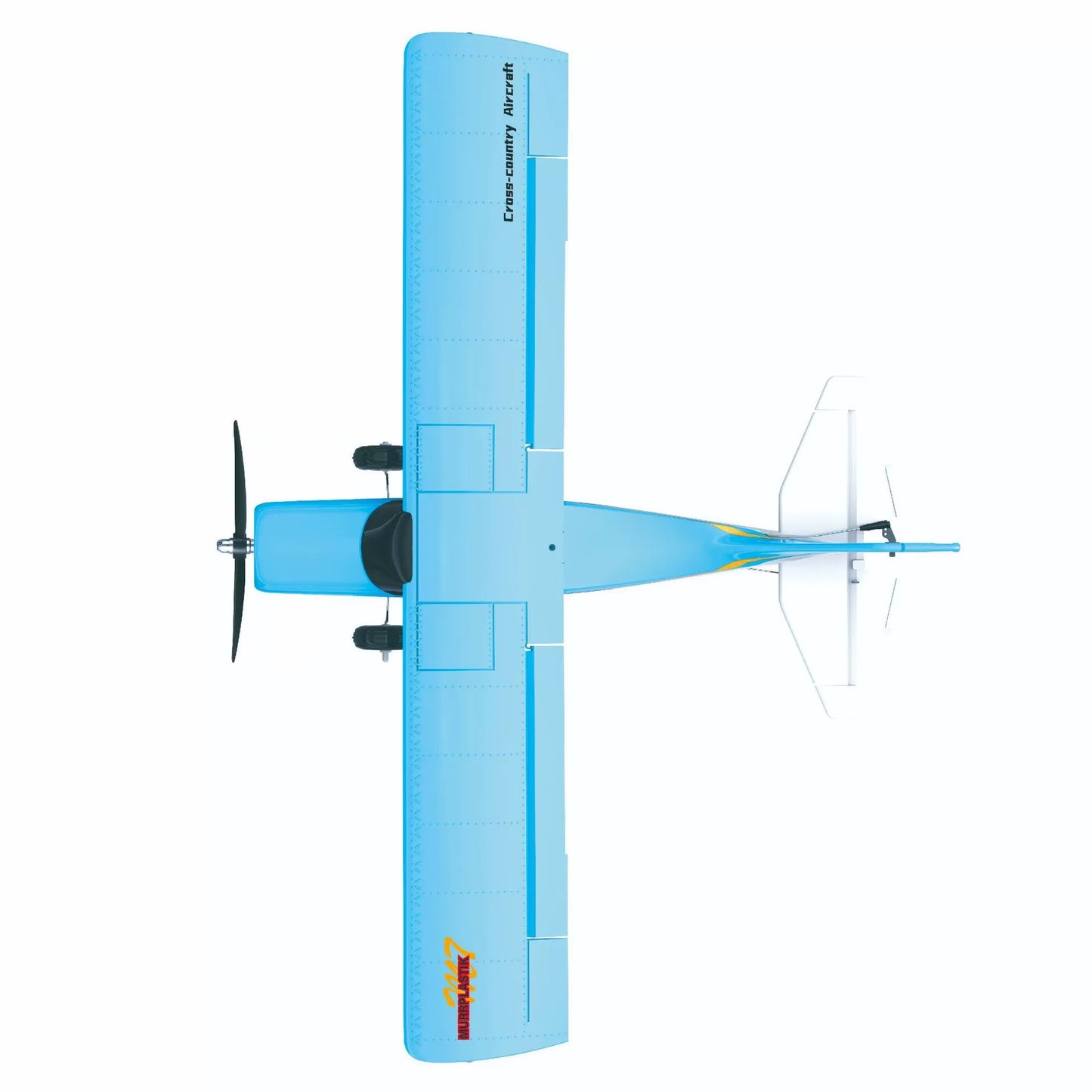 Qidi560 Moore M7 RC Plane 4CH Remote Control Airplane Fixed Wing EPP Foam