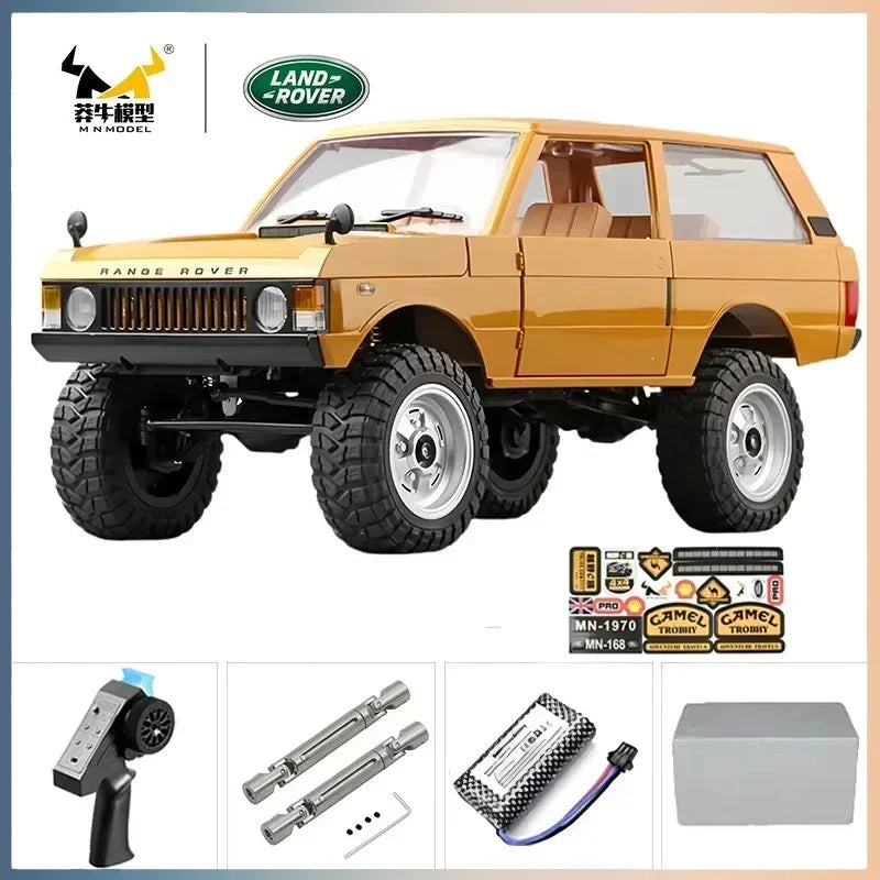 Yien MN MN82 1:12 Retro Rc Car With LED Lights Full-scale Simulation LC79 Professional 4WD Remote Control Pickup RC Truck Model Toys