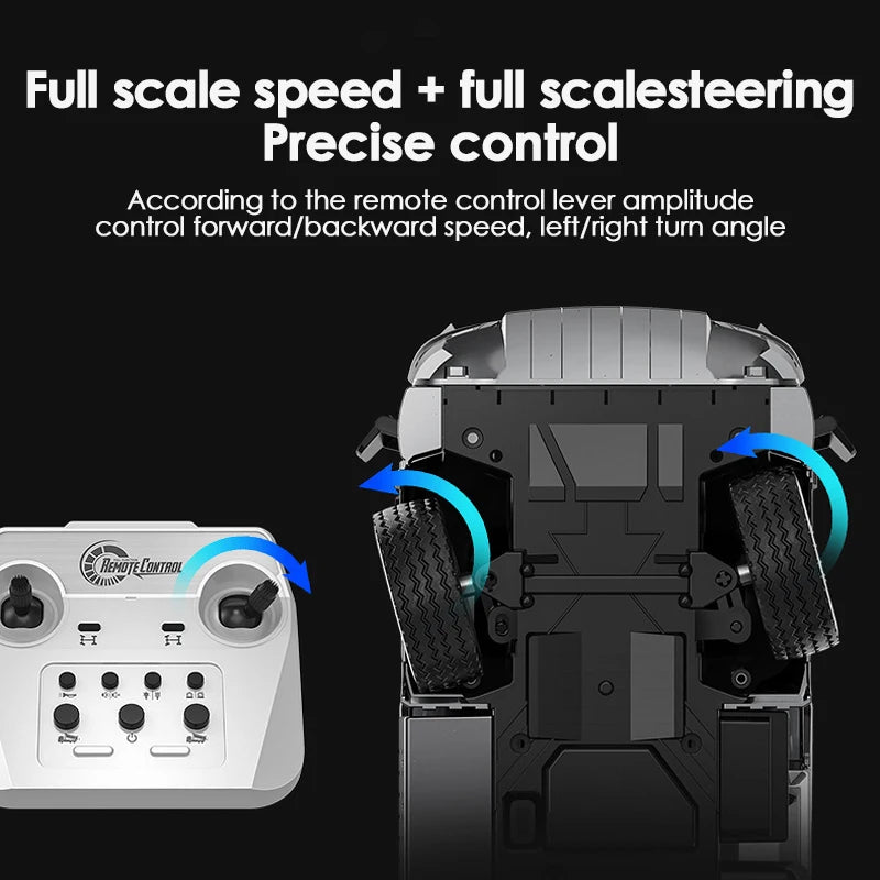 Double E E590 RC Car 6ch Remote Control Truck 1:20 Radio-control Dump Trucks 2.4G Electric Toy Engineering Vehicle Children Gift