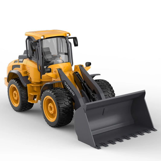 Double E Volvo E569 2.4G Remote Control Bulldozer 1:16 Construction Engineering RC Truck Electric Bulldozers Model