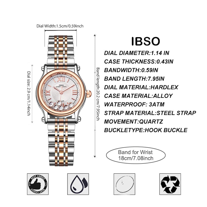 Luxury Brand Women Watches Red Leather Waterproof Golden Hand Clock Female Designer Wristwatch Elegant Lady Steel Watches Silver