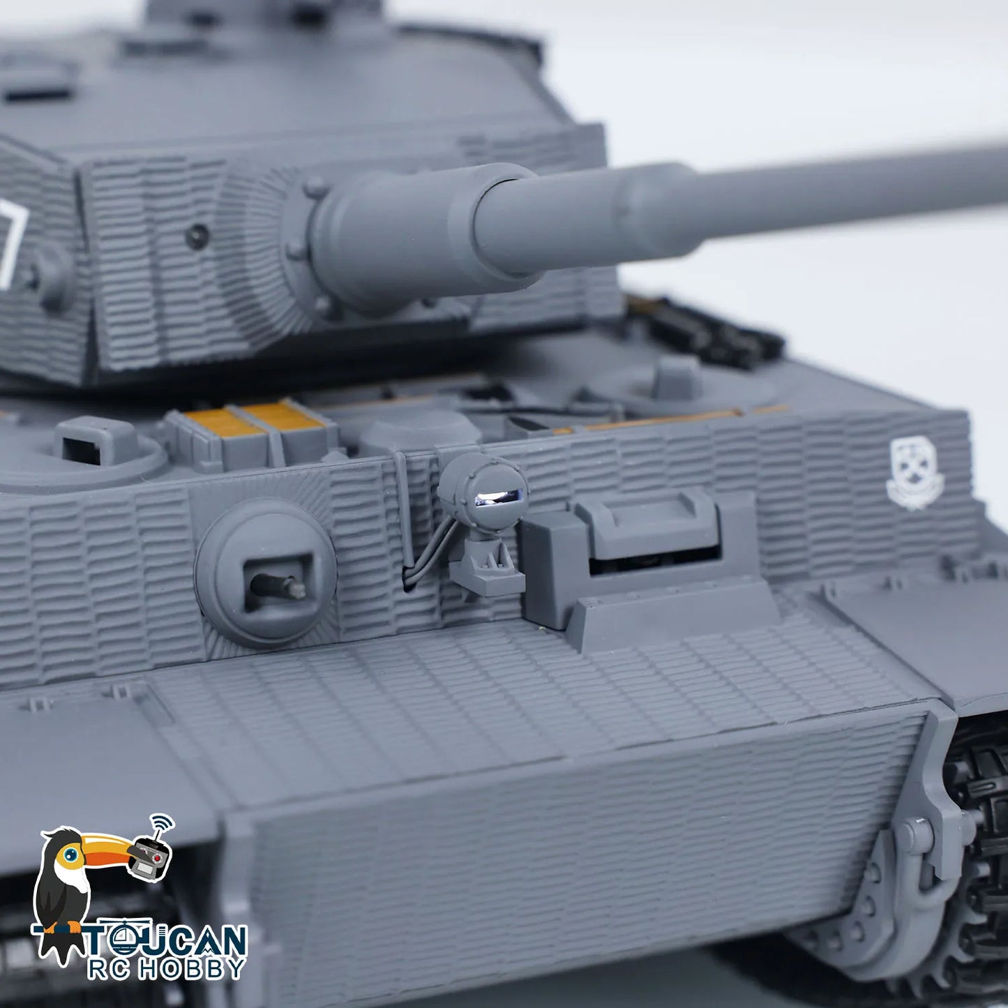 Wheelfun Taigen 1:24 RC Battle Tank Tiger I Remote Control Military Tanks Infrared Combat Cars Vehicle TH23570