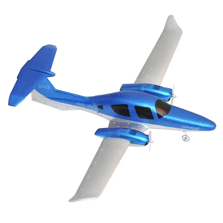 Dutrieux Rc Plane Da62 Diamond Aircraft Qf006 Fixed Wing Remote Control Foam Aircraft Electric Model Two Channel Glider