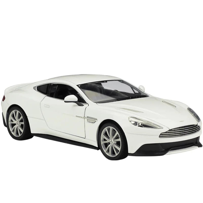 WELLY 1:24 Aston Martin VANQUISH V12 Supercar Alloy Car Model Diecasts & Toy Vehicles Collect Car Toy Boy Birthday gifts