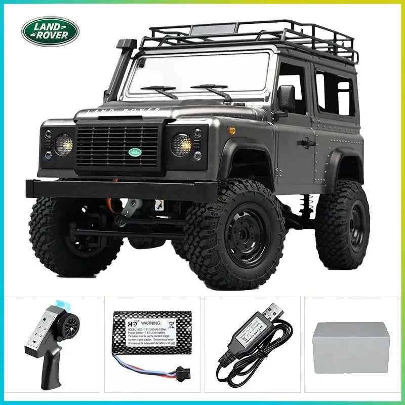 MN Land Rover Defender 1:12 Scale RTG RC Car 2.4G 4WD MN99S MN98 MN99 Defender Remote Control Pickup