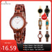 BOBO BIRD Wood Watches for Women Nature Lightweight Engraved Wooden Watch Simple Lady Quartz Wristwatch Custom Gift for Her