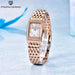 PAGANI DESIGN Luxury Roman numerals Watch For Woman Waterproof  Ladies Watch Stainless Steel Quartz Women's Watches Elegant+Box