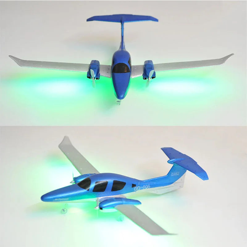 Dutrieux Rc Plane Da62 Diamond Aircraft Qf006 Fixed Wing Remote Control Foam Aircraft Electric Model Two Channel Glider
