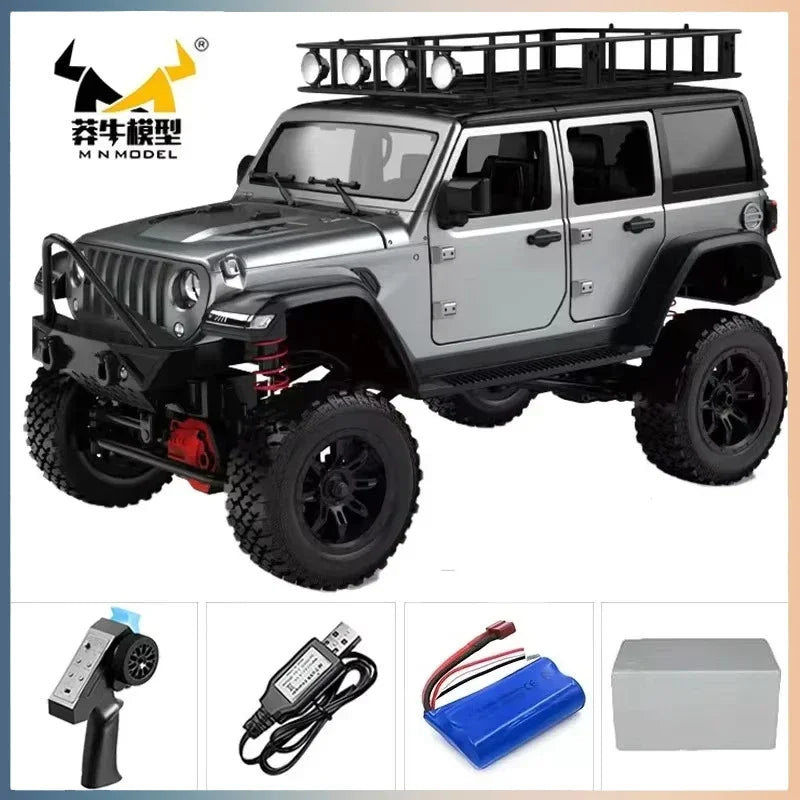 Yien MN MN82 1:12 Retro Rc Car With LED Lights Full-scale Simulation LC79 Professional 4WD Remote Control Pickup RC Truck Model Toys