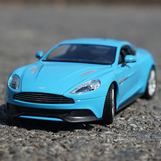 WELLY 1:24 Aston Martin VANQUISH V12 Supercar Alloy Car Model Diecasts & Toy Vehicles Collect Car Toy Boy Birthday gifts