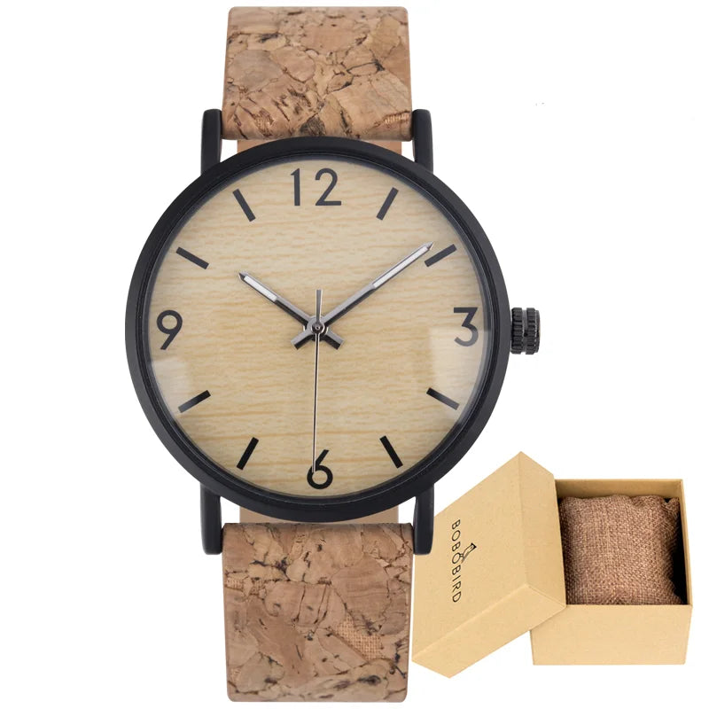 BOBO BIRD Watch for Men and Women Daily Use Handmade Quartz Watches  Support OEM Customized Dropshipping