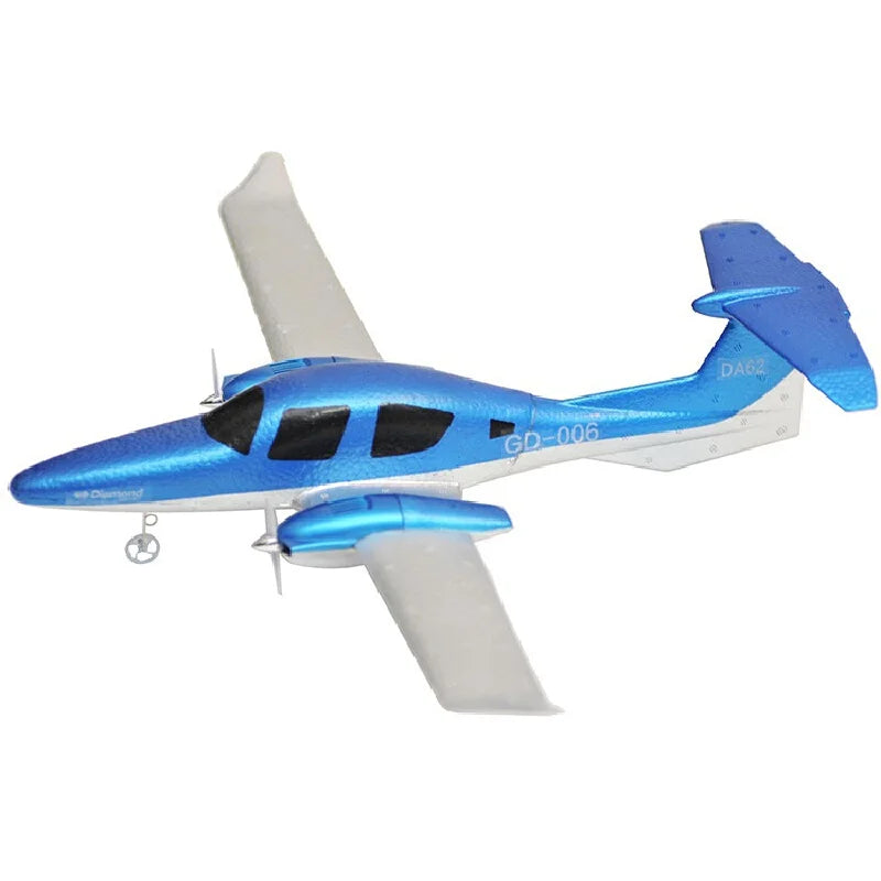 Dutrieux Rc Plane Da62 Diamond Aircraft Qf006 Fixed Wing Remote Control Foam Aircraft Electric Model Two Channel Glider