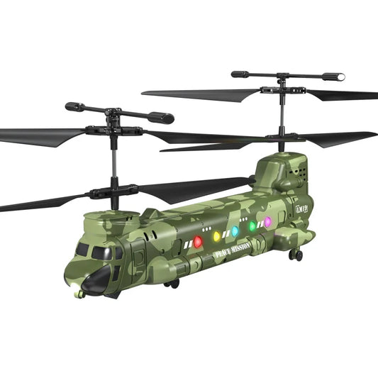 RC Lm19-D Chinook Helicopter 2.4g Remote Control Aircraft High Definition Aerial Photo Children Military Science Toy Model Gifts