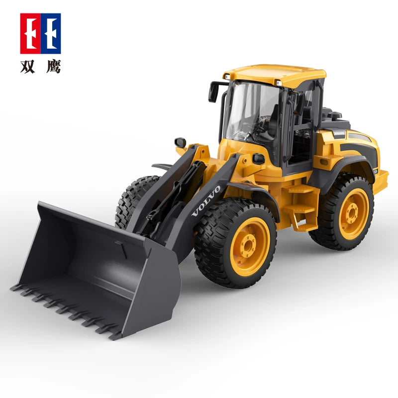Double E Volvo E569 2.4G Remote Control Bulldozer 1:16 Construction Engineering RC Truck Electric Bulldozers Model