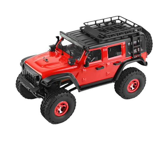Wltoys 2428 1:24 Mini RC Car 2.4G With LED Lights 4WD Off-Road Electric Crawler Vehicle Remote Control Truck