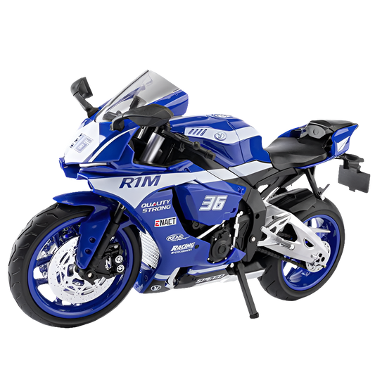 Makeda 1:9 Yamaha YZF-R1M Diecast Motorcycle Model Sound＆Light
