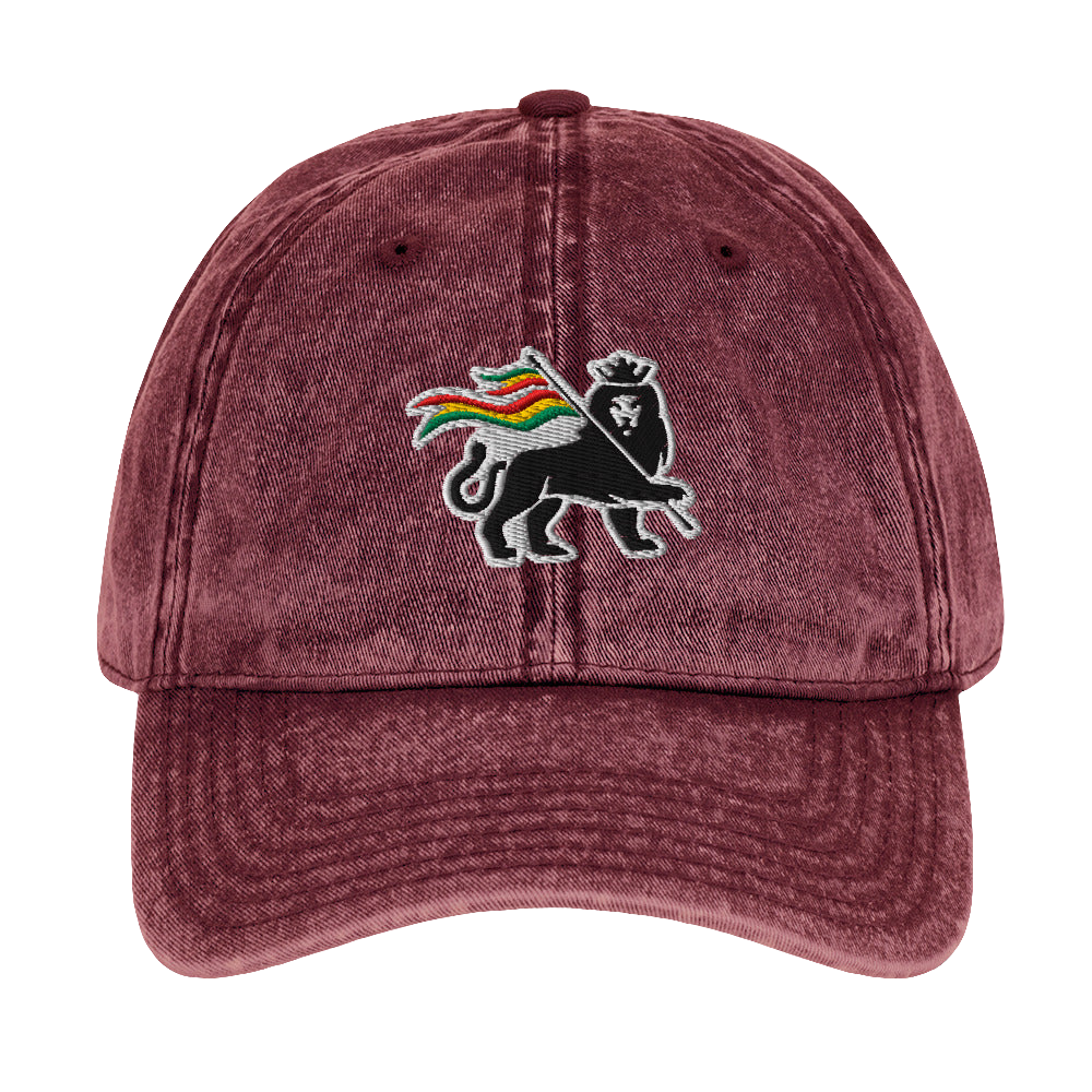 Afajato Lion of Juddah Vintage Cotton Twill Cap