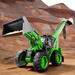 Huina 1:4 1579 Remote Control Truck Excavator 9CH Loader Two-way Forklift Sound Light Truck