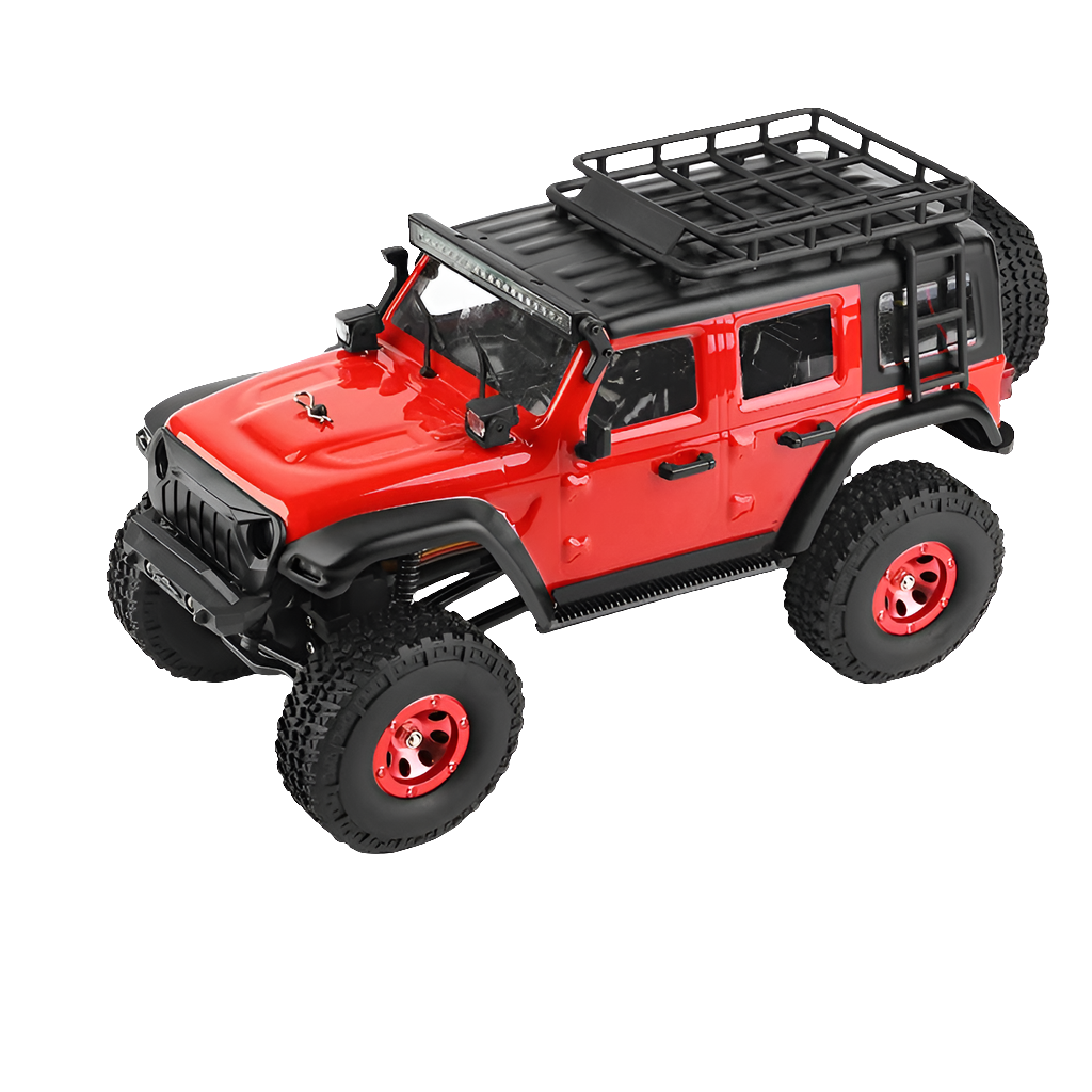 Wltoys 2428 1:24 Mini RC Car 2.4G With LED Lights 4WD Off-Road Electric Crawler Vehicle Remote Control Truck