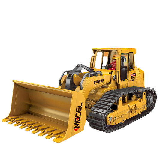 KBDFA 2.4GHz 6 Channel Remote Control Bulldozer RC Model Construction Vehicle