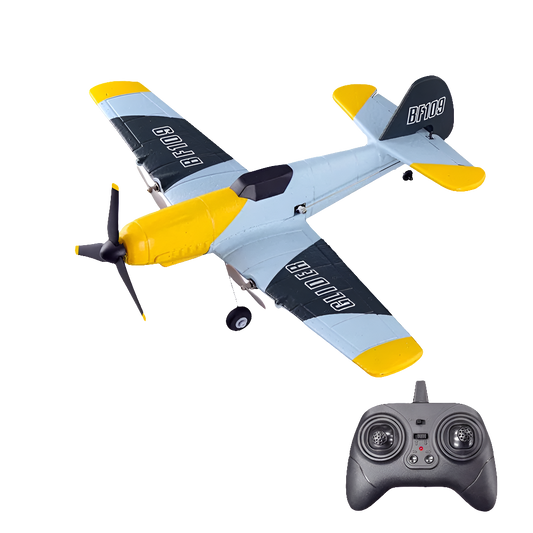 Antsir Z61 RC Plane BF109 Fighter 2.4GHz 3CH Smart Balance EPP Foam  RC Gliders Fixed Wingspan RC Aircraft
