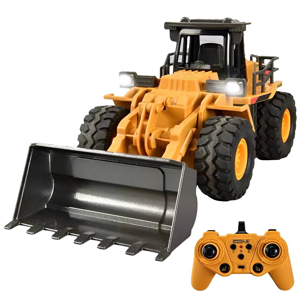 2.4G Alloy Remote Control Dump Truck RC Excavator Bulldozer Engineering Vehicle 9 Channel RC Trucks